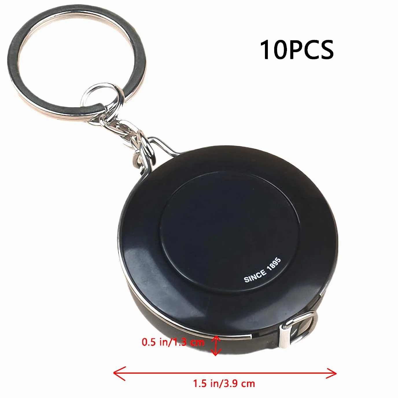 10 عدد متر نواری نرم بدنه، مشکی، با جاکلیدی، 60 اینچ، متر نواری جمع شونده اتوماتیک، برای اندازه گیری دور کمر، صنایع دستی، خیاطی سریع، مسافرت 10 عدد متر نواری نرم بدنه، مشکی، با جاکلیدی، 60 اینچ، متر نواری جمع شونده اتوماتیک، برای اندازه گیری دور کمر، صنایع دستی، خیاطی سریع، مسافرت