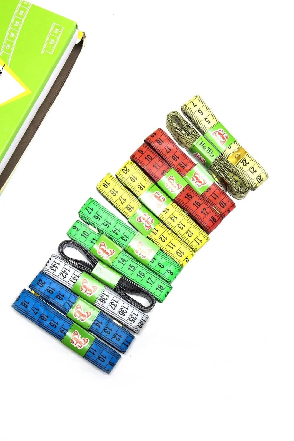 ست 12 عددی متر خیاطی دو طرفه، 150 سانتی متر طول | لوازم خیاطی ست 12 عددی متر خیاطی دو طرفه، 150 سانتی متر طول | لوازم خیاطی