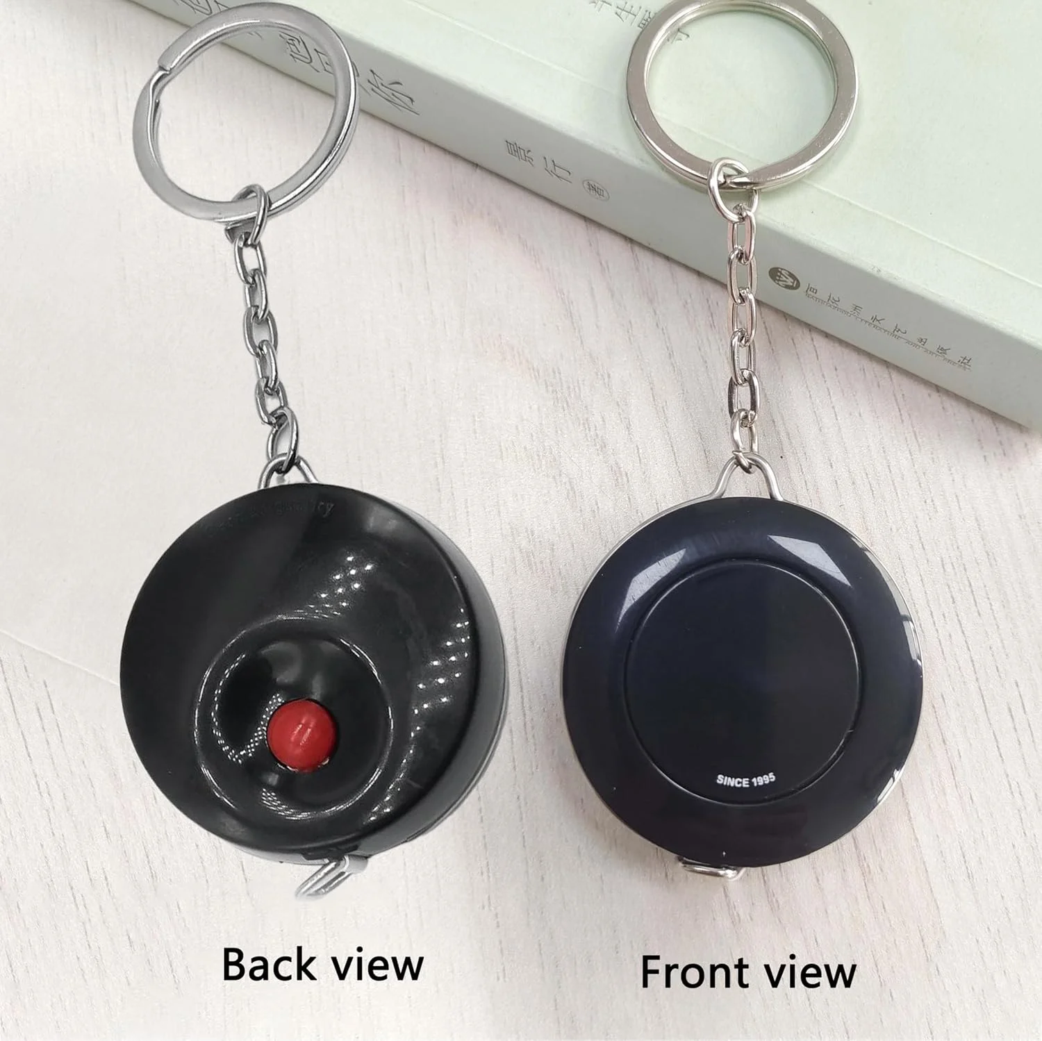 10 عدد متر نواری نرم بدنه، مشکی، با جاکلیدی، 60 اینچ، متر نواری جمع شونده اتوماتیک، برای اندازه گیری دور کمر، صنایع دستی، خیاطی سریع، مسافرت 10 عدد متر نواری نرم بدنه، مشکی، با جاکلیدی، 60 اینچ، متر نواری جمع شونده اتوماتیک، برای اندازه گیری دور کمر، صنایع دستی، خیاطی سریع، مسافرت