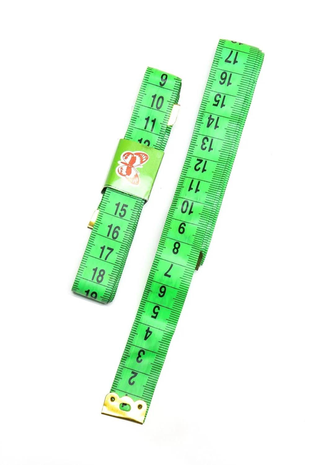 ست 2 عددی متر خیاطی دو طرفه 150 سانتی متری (سبز)