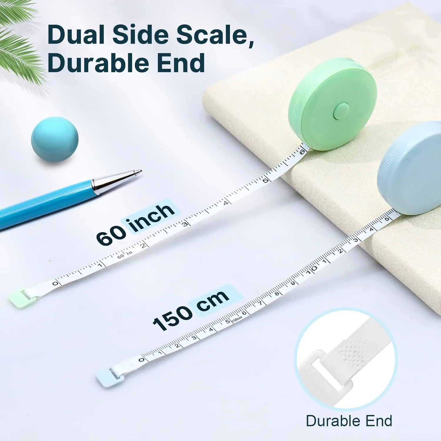 متر خیاطی Dombbfye، بسته 12 عددی متر نواری برای اندازه گیری بدن، جمع شونده، کوچک، مینی، پارچه خیاطی، متر اندازه گیری دور کمر، 150 سانتی متر / 60 اینچ متر خیاطی Dombbfye، بسته 12 عددی متر نواری برای اندازه گیری بدن، جمع شونده، کوچک، مینی، پارچه خیاطی، متر اندازه گیری دور کمر، 150 سانتی متر / 60 اینچ