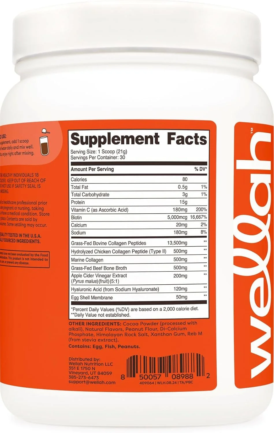 ولاه پروتئین کلاژن چندگانه The Afterglow + زیبایی (طعم کره بادام زمینی شکلاتی) 30 سروینگ ولاه پروتئین کلاژن چندگانه The Afterglow + زیبایی (طعم کره بادام زمینی شکلاتی) 30 سروینگ