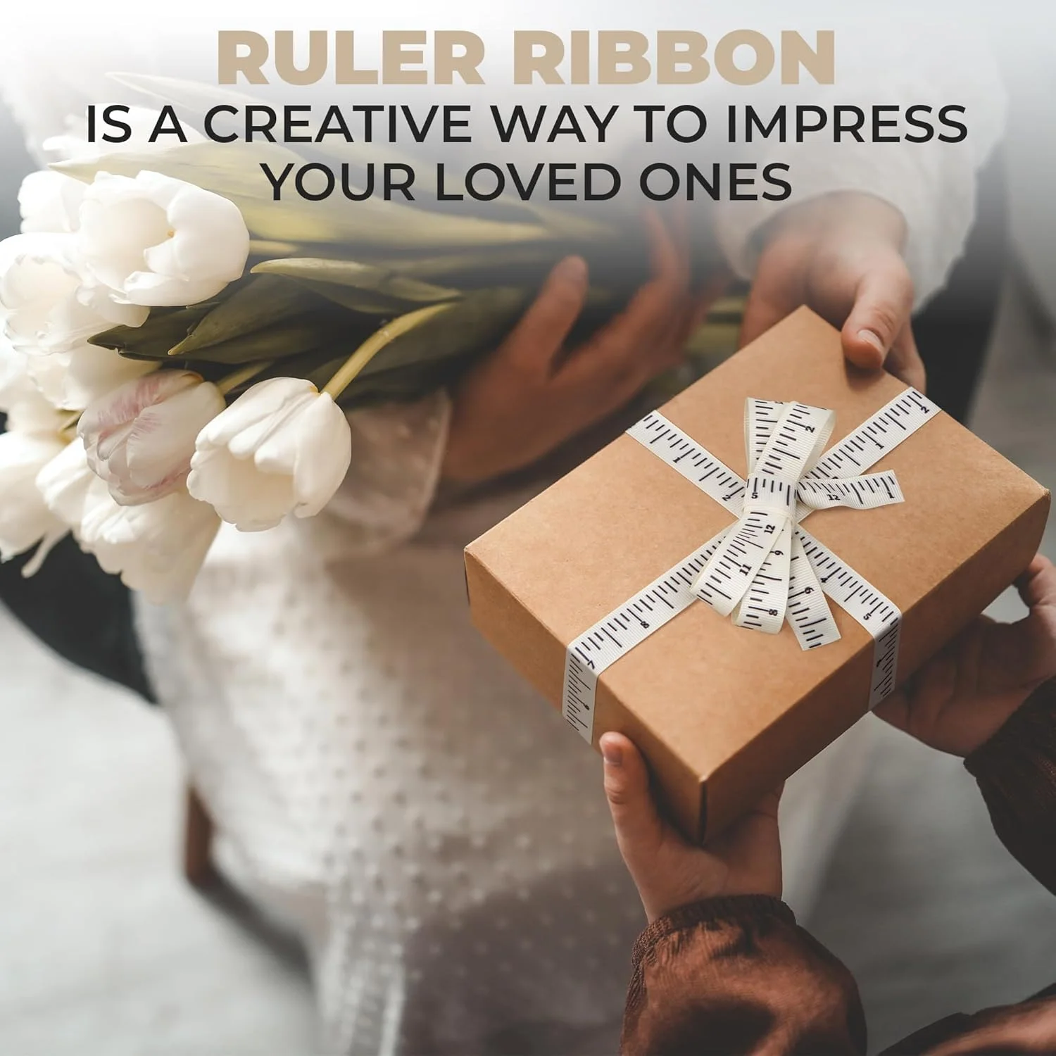 نوار اندازه گیری اریب با طرح کروکودیل ماهر، 5/8 اینچ، طبیعی و مشکی