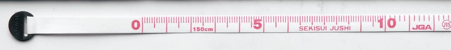 کلاور، متر خیاطی گرد خودکار 150 سانتی‌متری / قرمز (ساخت ژاپن)
