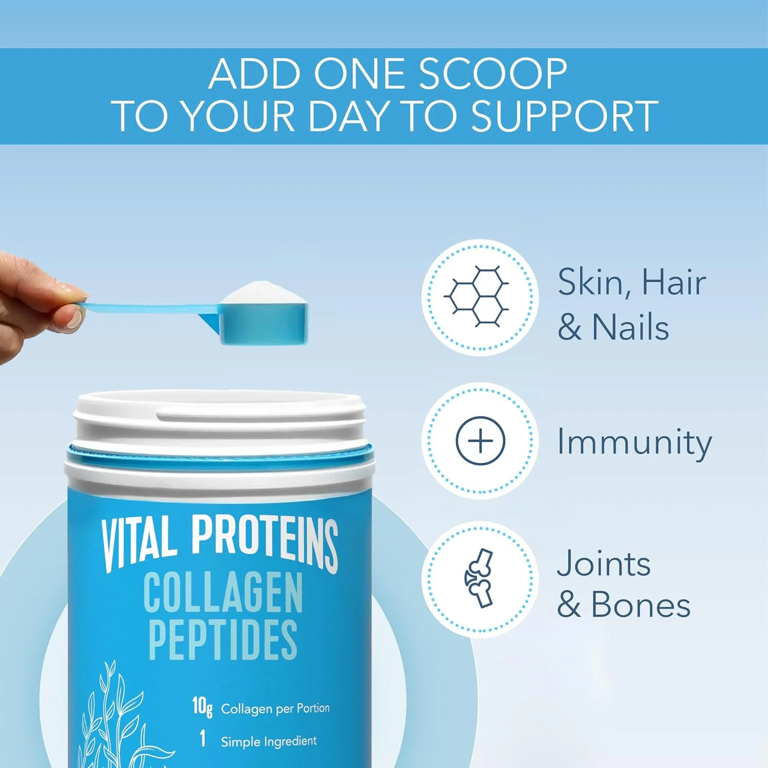 پپتیدهای کلاژن Vital Proteins 284 گرم - بسته بندی ممکن است متفاوت باشد پپتیدهای کلاژن Vital Proteins 284 گرم - بسته بندی ممکن است متفاوت باشد