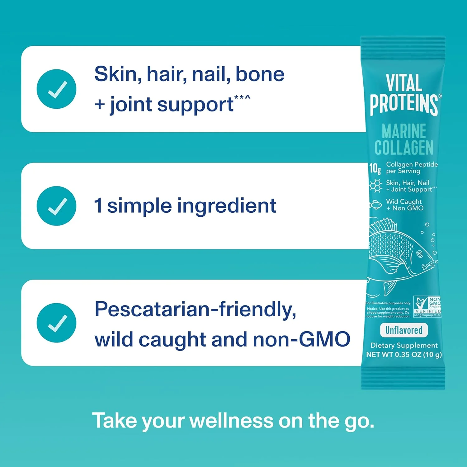 ویتال پروتئینز - مکمل کلاژن دریایی ضد پیری بدون طعم 20 167182 اینچ ویتال پروتئینز - مکمل کلاژن دریایی ضد پیری بدون طعم 20 167182 اینچ