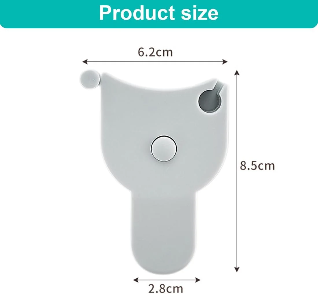 نوار اندازه گیری بدن AYVRUOP، نوار اندازه گیری خیاطی، نوار اندازه گیری بدن، نوار اندازه گیری نرم، نوار اندازه گیری 150 سانتی متر / 60 اینچ، 1 عدد