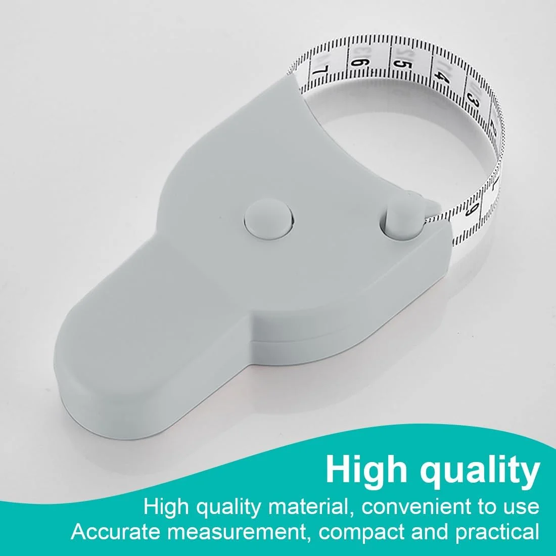 نوار اندازه گیری بدن AYVRUOP، نوار اندازه گیری خیاطی، نوار اندازه گیری بدن، نوار اندازه گیری نرم، نوار اندازه گیری 150 سانتی متر / 60 اینچ، 1 عدد