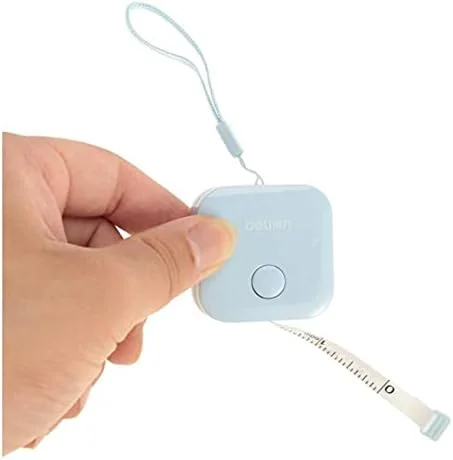 ALISSA بسته 2 عددی متر نواری نرم و فانتزی برای اندازه گیری بدن، متر نواری نرم جمع شونده برای خیاطی و اندازه گیری پارچه، رنگ های تصادفی