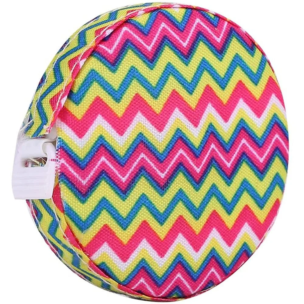 ANCLLO 2 عدد متر خیاطی جمع شونده پارچه ای، متر نواری نرم برای اندازه گیری بدن، لوازم جانبی خیاطی و صنایع دستی DIY شماره 2 ANCLLO 2 عدد متر خیاطی جمع شونده پارچه ای، متر نواری نرم برای اندازه گیری بدن، لوازم جانبی خیاطی و صنایع دستی DIY شماره 2