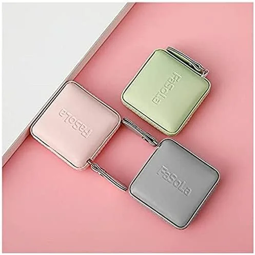 متر خیاطی جمع شونده آلیسا، 150 سانتی متری، با دکمه فشاری، مناسب خیاطی، پارچه، اندازه گیری بدن و ابزار اندازه گیری پارچه (سبز) متر خیاطی جمع شونده آلیسا، 150 سانتی متری، با دکمه فشاری، مناسب خیاطی، پارچه، اندازه گیری بدن و ابزار اندازه گیری پارچه (سبز)