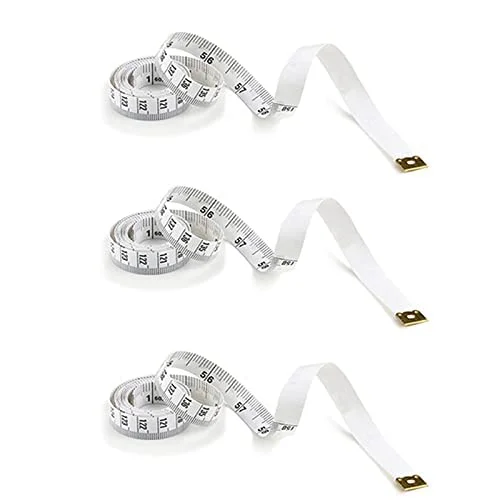 متر خیاطی نرم 150 سانتی متری ALQYQG چند منظوره دو طرفه مدرج، ابزار اندازه گیری خیاطی کاربردی 3 عددی، متر نرم فایبر گلاس PVC 1.5 متری متر خیاطی نرم 150 سانتی متری ALQYQG چند منظوره دو طرفه مدرج، ابزار اندازه گیری خیاطی کاربردی 3 عددی، متر نرم فایبر گلاس PVC 1.5 متری