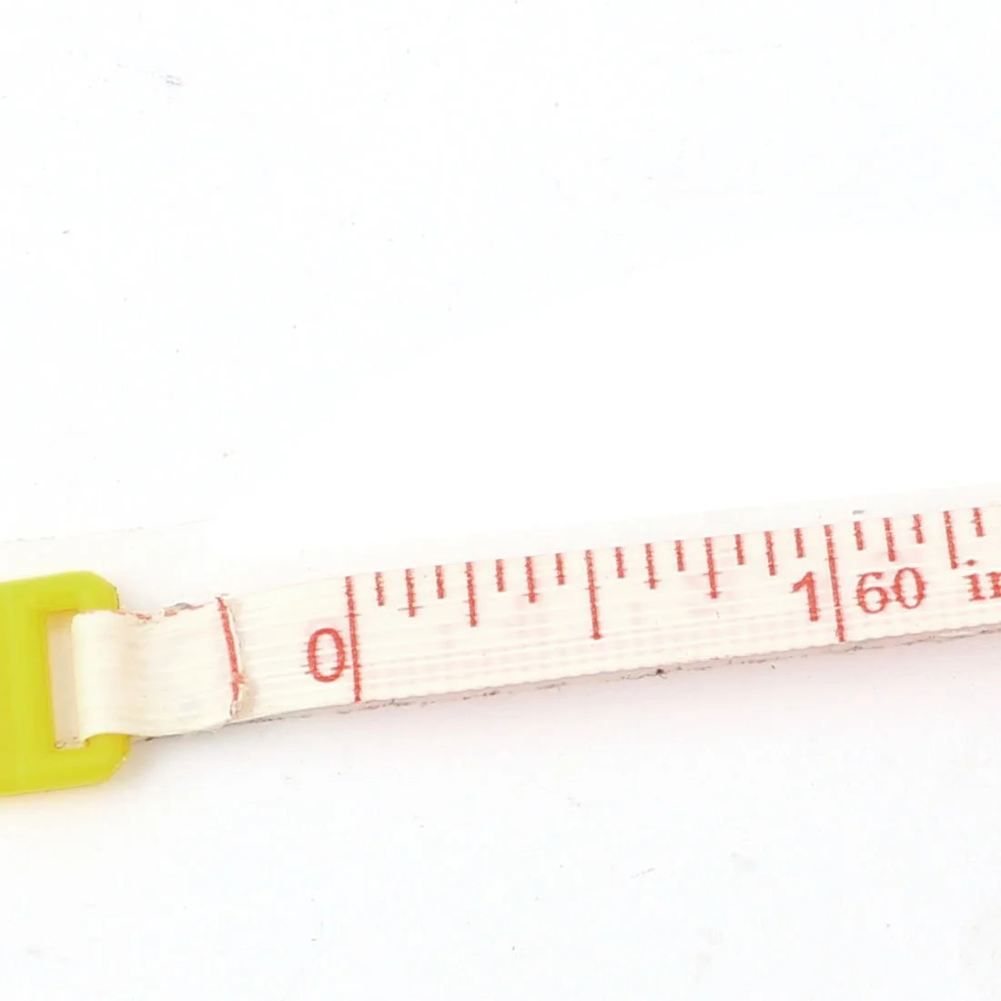 Aexit متر خیاطی جمع شونده 1.5 متری (60 اینچی) پارچه ای نرم و تخت، نوار اندازه گیری زرد 5 عددی