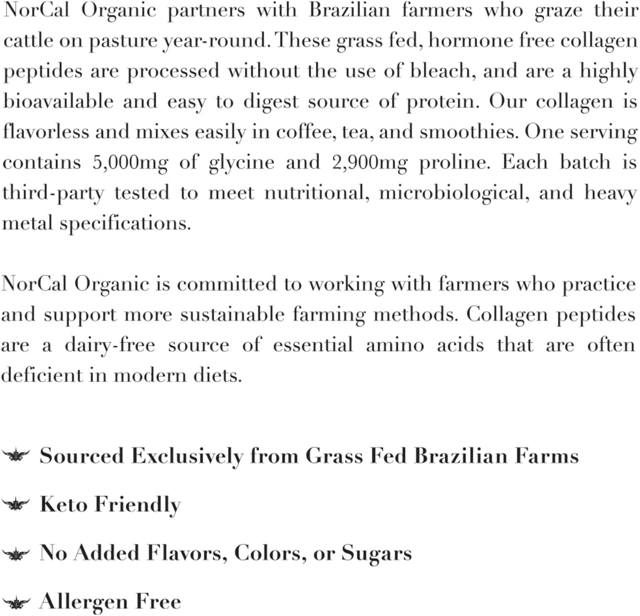 پودر کلاژن پپتید هیدرولیز شده ارگانیک نورکال، تهیه شده از گاوهای تغذیه شده با علف، 340 گرم | 20 گرم پروتئین | مکمل های کتو هیدرولیز شده، تولید پروتئین برای استخوان ها، مفاصل، غضروف ها و تاندون های قوی و سالم پودر کلاژن پپتید هیدرولیز شده ارگانیک نورکال، تهیه شده از گاوهای تغذیه شده با علف، 340 گرم | 20 گرم پروتئین | مکمل های کتو هیدرولیز شده، تولید پروتئین برای استخوان ها، مفاصل، غضروف ها و تاندون های قوی و سالم