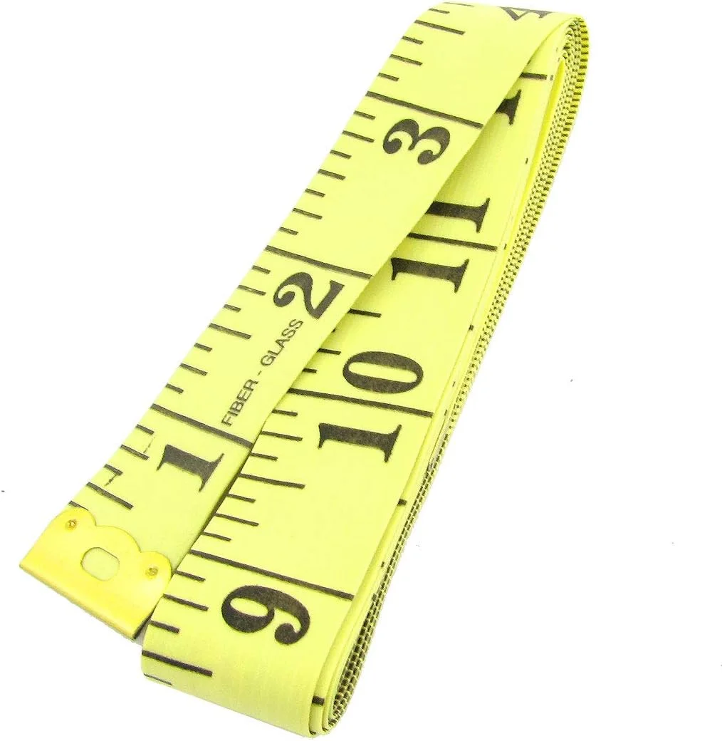 Aexit زرد (ابزار اندازه گیری) مشکی پلاستیکی 60 اینچ 150 سانتی متر خیاطی پارچه ای خط کش (45ry589qf196) نوار اندازه گیری Aexit زرد (ابزار اندازه گیری) مشکی پلاستیکی 60 اینچ 150 سانتی متر خیاطی پارچه ای خط کش (45ry589qf196) نوار اندازه گیری