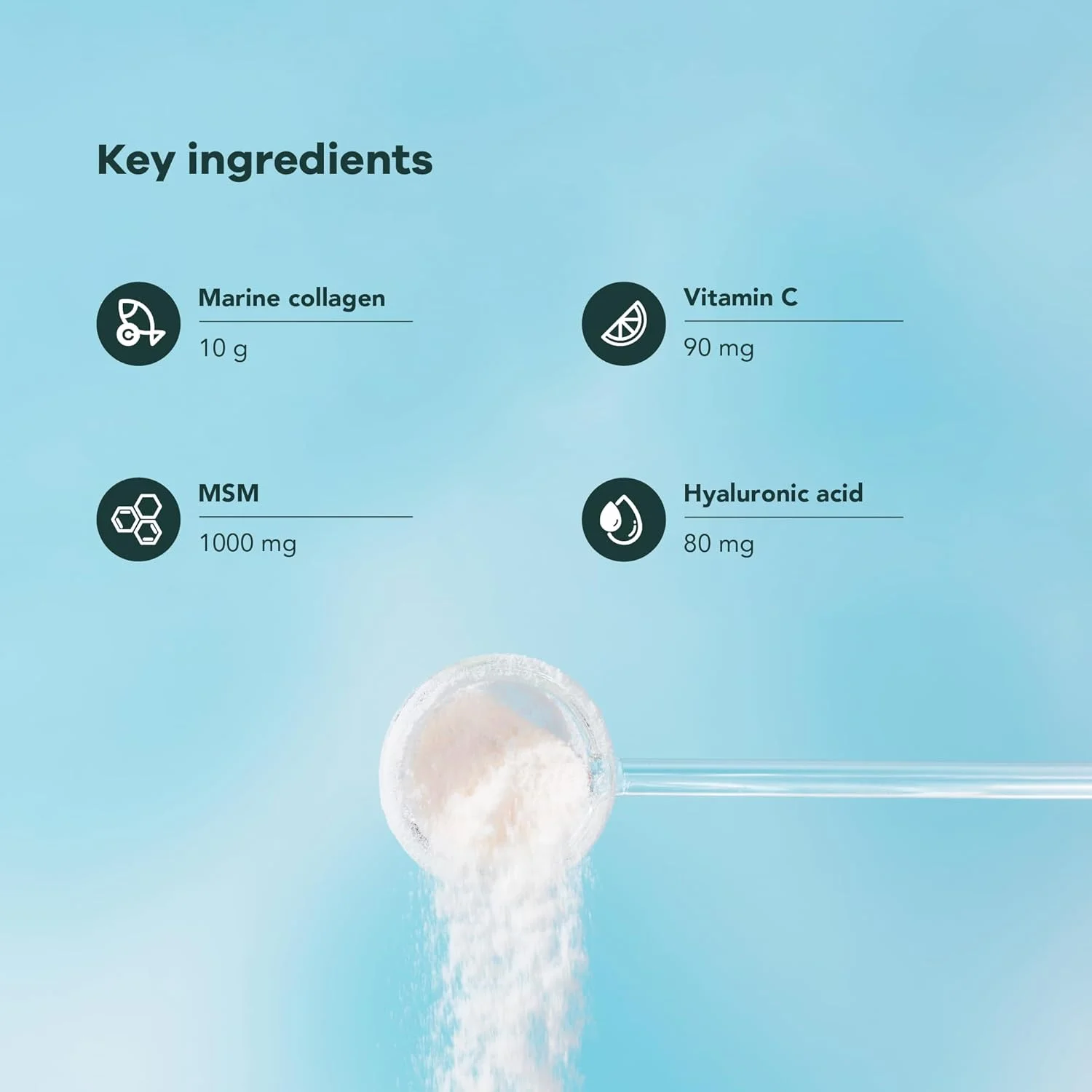 Nutrili Marine Collagen+ | MSM، اسید هیالورونیک و ویتامین C | سلامت پوست، مفاصل، مو، روده و استخوان (24 ساشه) Nutrili Marine Collagen+ | MSM، اسید هیالورونیک و ویتامین C | سلامت پوست، مفاصل، مو، روده و استخوان (24 ساشه)