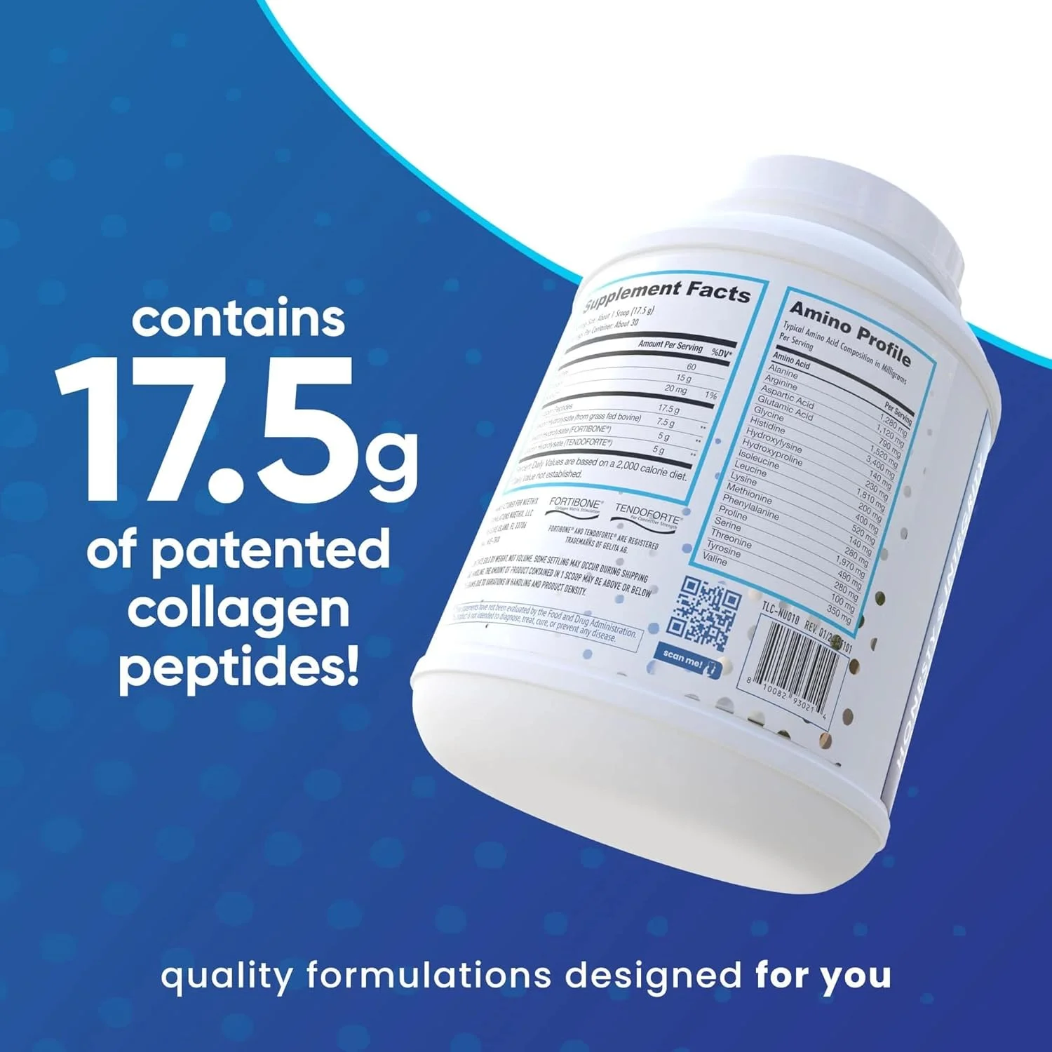 پروتئین کلاژن NuEthix Formulations Nu-Youth +، پپتیدهای کلاژن، ممکن است به حمایت از استخوان ها و مفاصل کمک کند، مکمل غذایی، 30 سروینگ پروتئین کلاژن NuEthix Formulations Nu-Youth +، پپتیدهای کلاژن، ممکن است به حمایت از استخوان ها و مفاصل کمک کند، مکمل غذایی، 30 سروینگ