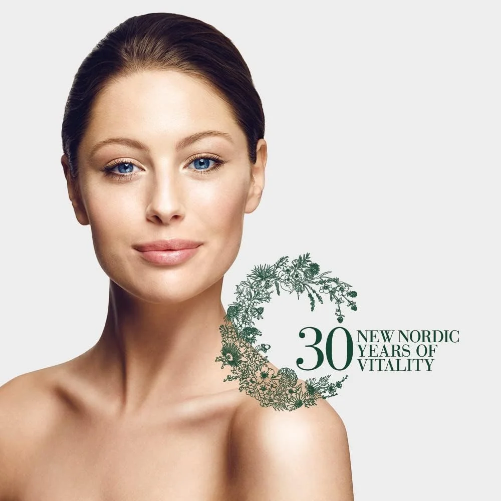 قرص کلاژن فیلر نیو نوردیک Skin Care، 60 عدد - کاهش تشکیل چین و چروک با مکمل کلاژن دریایی - بدون لبنیات - حاوی انار - فیلر چروک برای زنان و مردان قرص کلاژن فیلر نیو نوردیک Skin Care، 60 عدد - کاهش تشکیل چین و چروک با مکمل کلاژن دریایی - بدون لبنیات - حاوی انار - فیلر چروک برای زنان و مردان