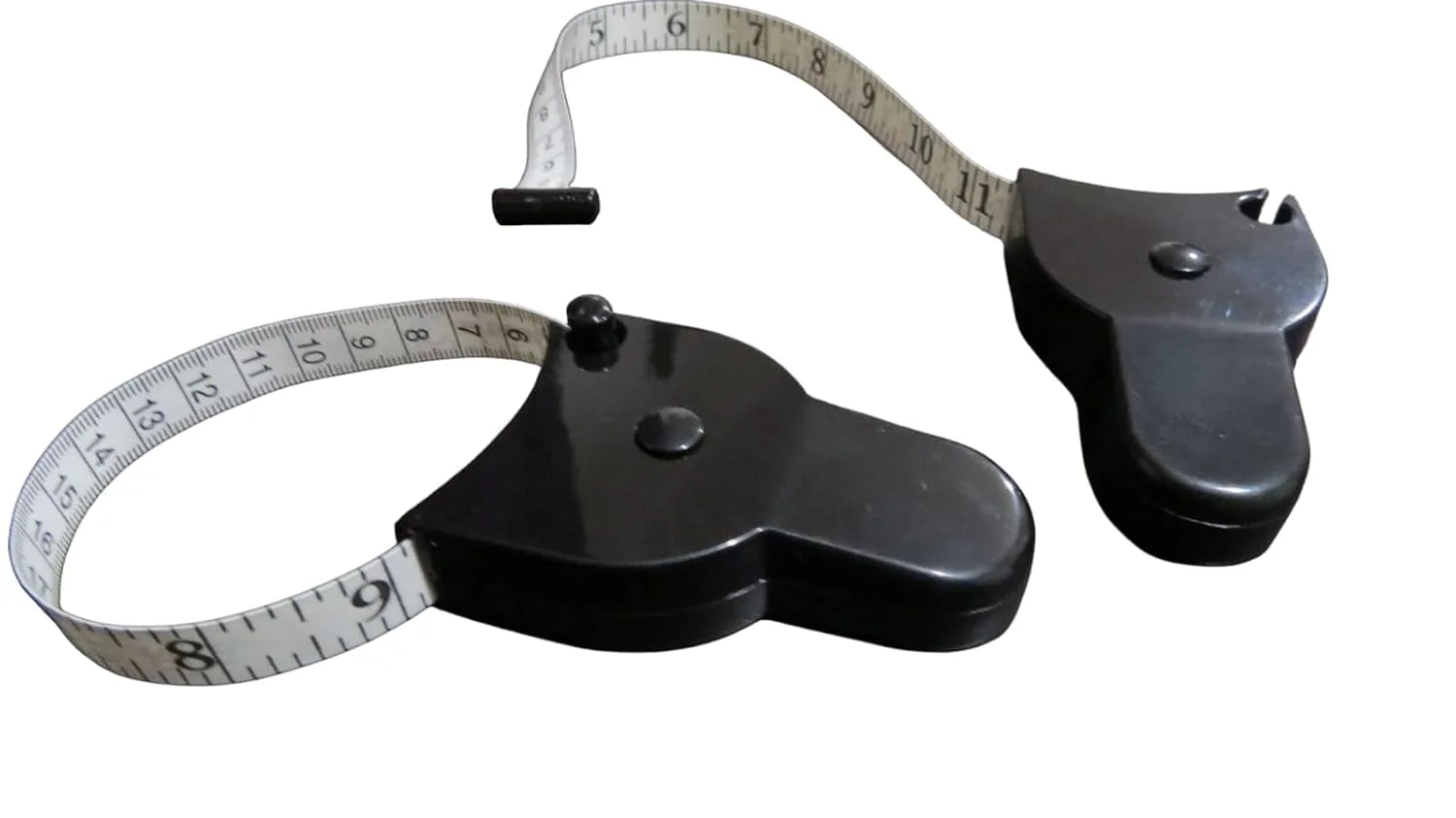 متر خیاطی نواری نرم و جمع شونده Y شکل مشکی 150 سانتی متری/60 اینچی با مقیاس دو طرفه اینچ و سانتی متر متر خیاطی نواری نرم و جمع شونده Y شکل مشکی 150 سانتی متری/60 اینچی با مقیاس دو طرفه اینچ و سانتی متر