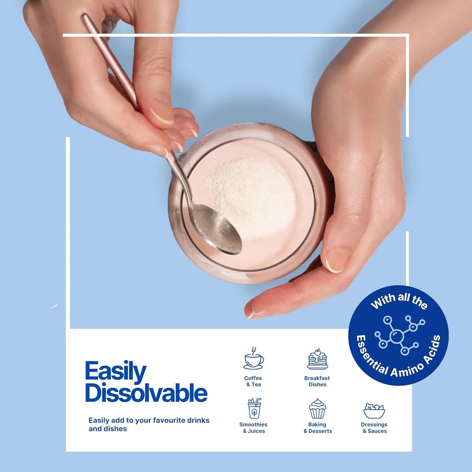 پودر کلاژن هیدرولیز شده هوشمند سلامت 1 کیلوگرم - مکمل پپتیدهای گاوی بدون طعم و پروتئین بالا، پشتیبانی از پوست، مفاصل و هضم، بدون گلوتن، حلال، مناسب برای رژیم پالئو و کتو پودر کلاژن هیدرولیز شده هوشمند سلامت 1 کیلوگرم - مکمل پپتیدهای گاوی بدون طعم و پروتئین بالا، پشتیبانی از پوست، مفاصل و هضم، بدون گلوتن، حلال، مناسب برای رژیم پالئو و کتو