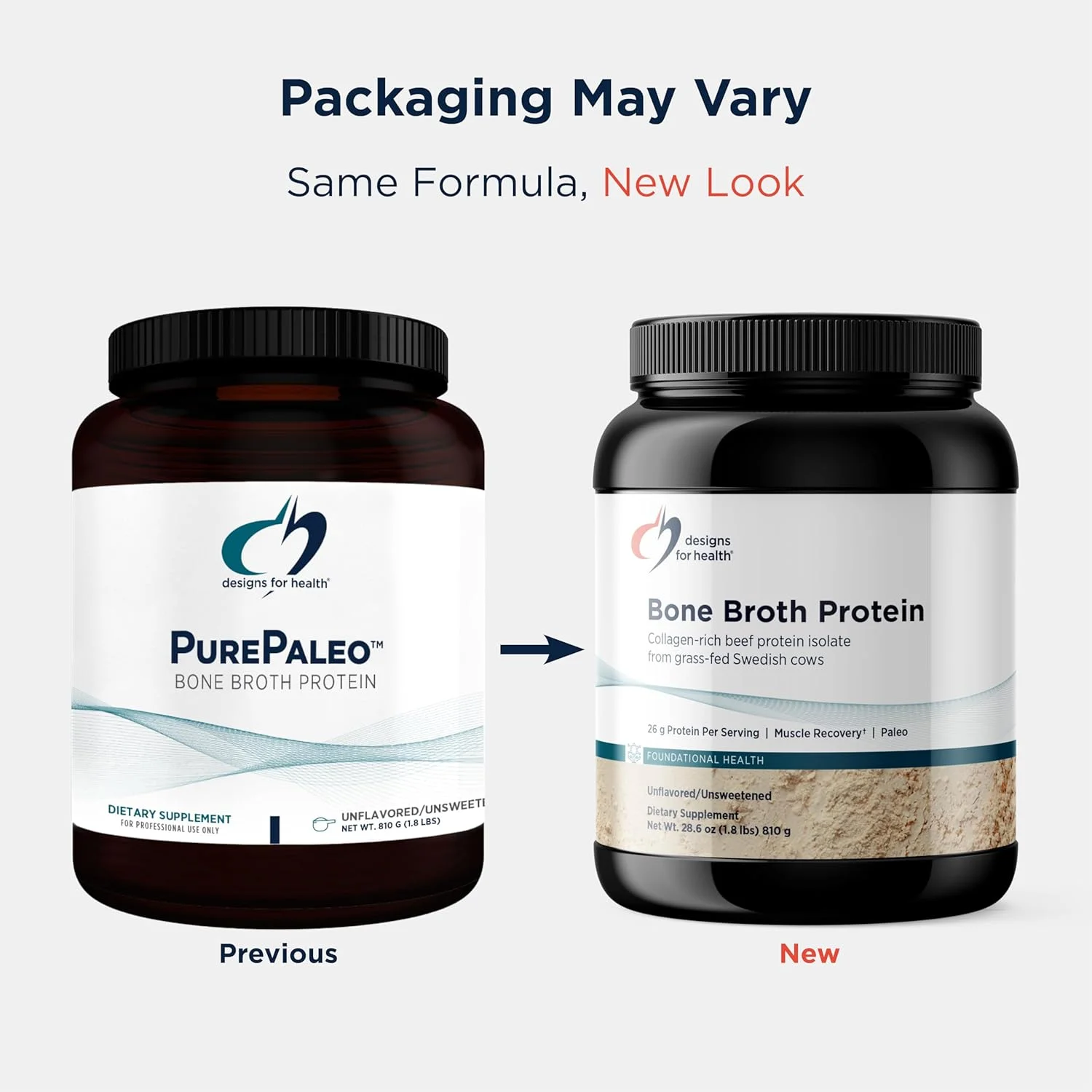پودر پروتئین کلاژن PurePaleo Designs for Health - مکمل پروتئین آبگوشت استخوان HydroBEEF با 26 گرم پپتیدهای کلاژن + BCAAs - بدون طعم، غیر GMO، بدون لبنیات + بدون گلوتن (30 سروینگ / 810 گرم) پودر پروتئین کلاژن PurePaleo Designs for Health - مکمل پروتئین آبگوشت استخوان HydroBEEF با 26 گرم پپتیدهای کلاژن + BCAAs - بدون طعم، غیر GMO، بدون لبنیات + بدون گلوتن (30 سروینگ / 810 گرم)