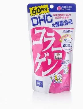 قرص کلاژن ضد پیری، سفت کننده و جوان کننده پوست DHC ژاپن، 360 عدد (تامین 60 روزه)