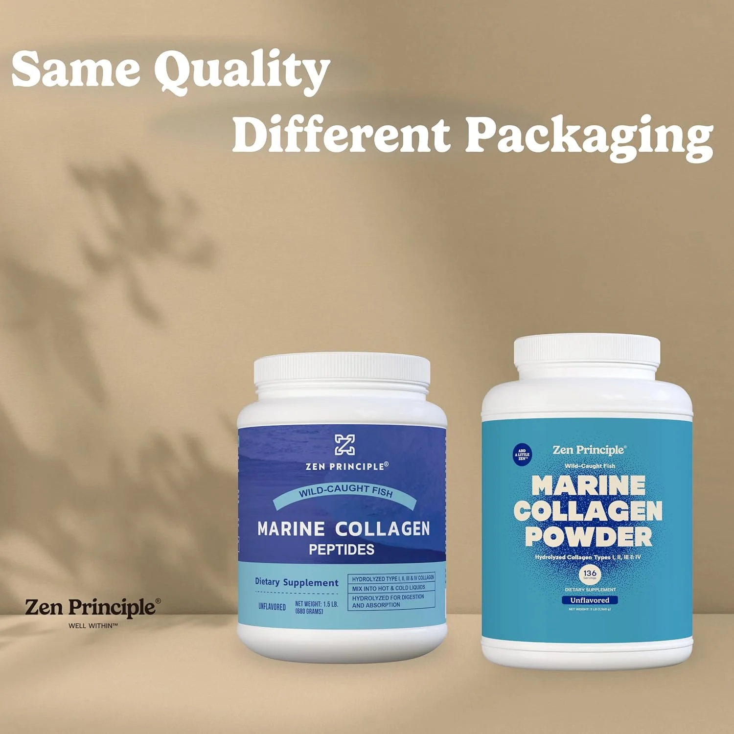 پودر پپتیدهای کلاژن دریایی فوق العاده بزرگ 3 پوندی. ماهی صید شده در طبیعت، غیر GMO. پشتیبانی از سلامت پوست، مو، مفاصل و استخوان ها. پروتئین هیدرولیز شده نوع 1 و 3. آمینو اسیدها، بدون طعم، مخلوط آسان.