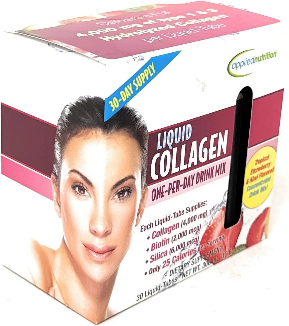 کلاژن مایع بازسازی کننده پوست Applied Nutrition، بسته ویژه 1 عددی (در مجموع 30 عدد)