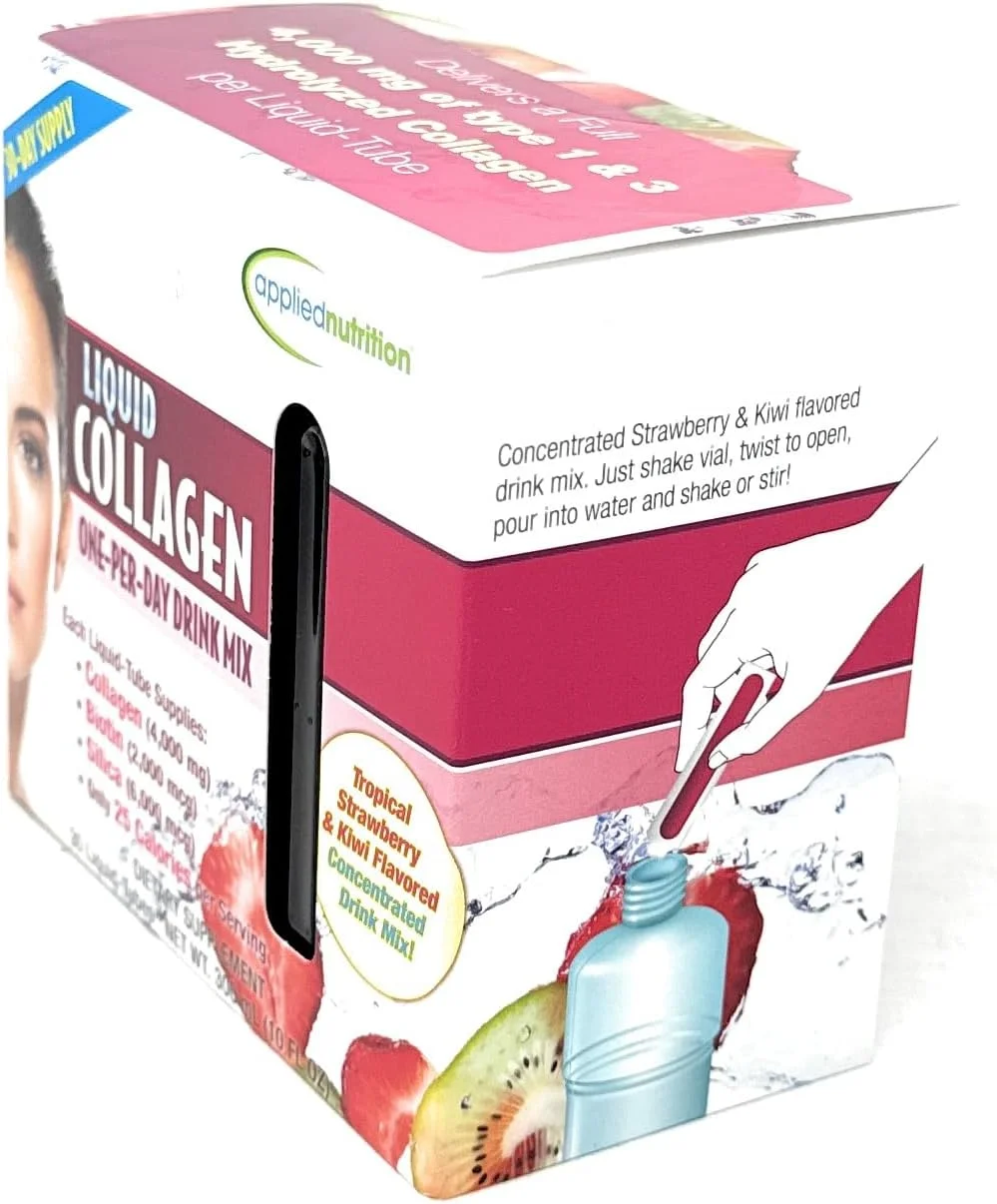 کلاژن مایع بازسازی کننده پوست Applied Nutrition، بسته ویژه 1 عددی (در مجموع 30 عدد)