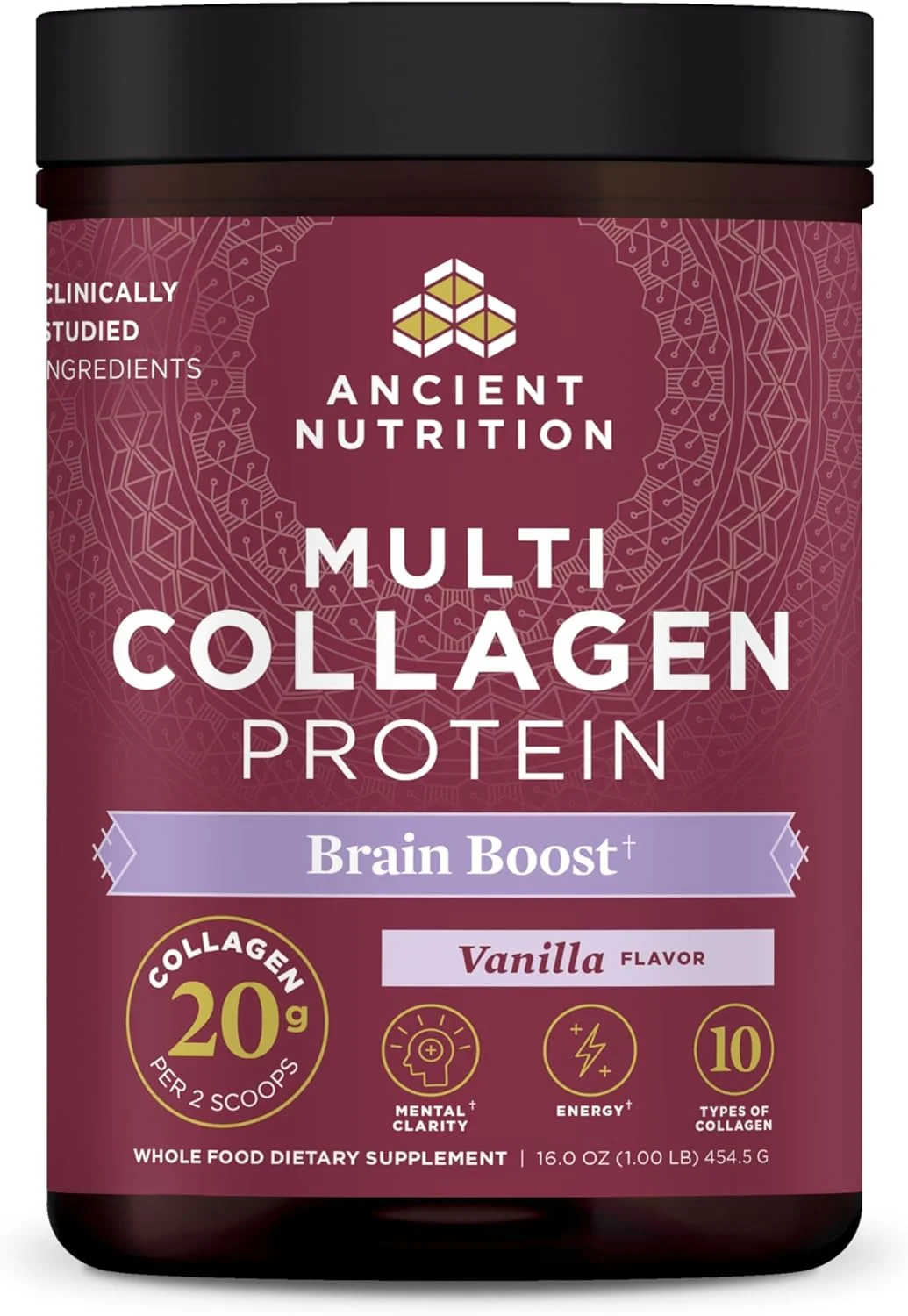 پودر پروتئین کلاژن تغذیه باستانی، پروتئین کلاژن چندگانه، پپتیدهای کلاژن هیدرولیز شده، پشتیبانی از پوست و ناخن، مکمل مفاصل (تقویت کننده مغز، 45 سروینگ) پودر پروتئین کلاژن تغذیه باستانی، پروتئین کلاژن چندگانه، پپتیدهای کلاژن هیدرولیز شده، پشتیبانی از پوست و ناخن، مکمل مفاصل (تقویت کننده مغز، 45 سروینگ)