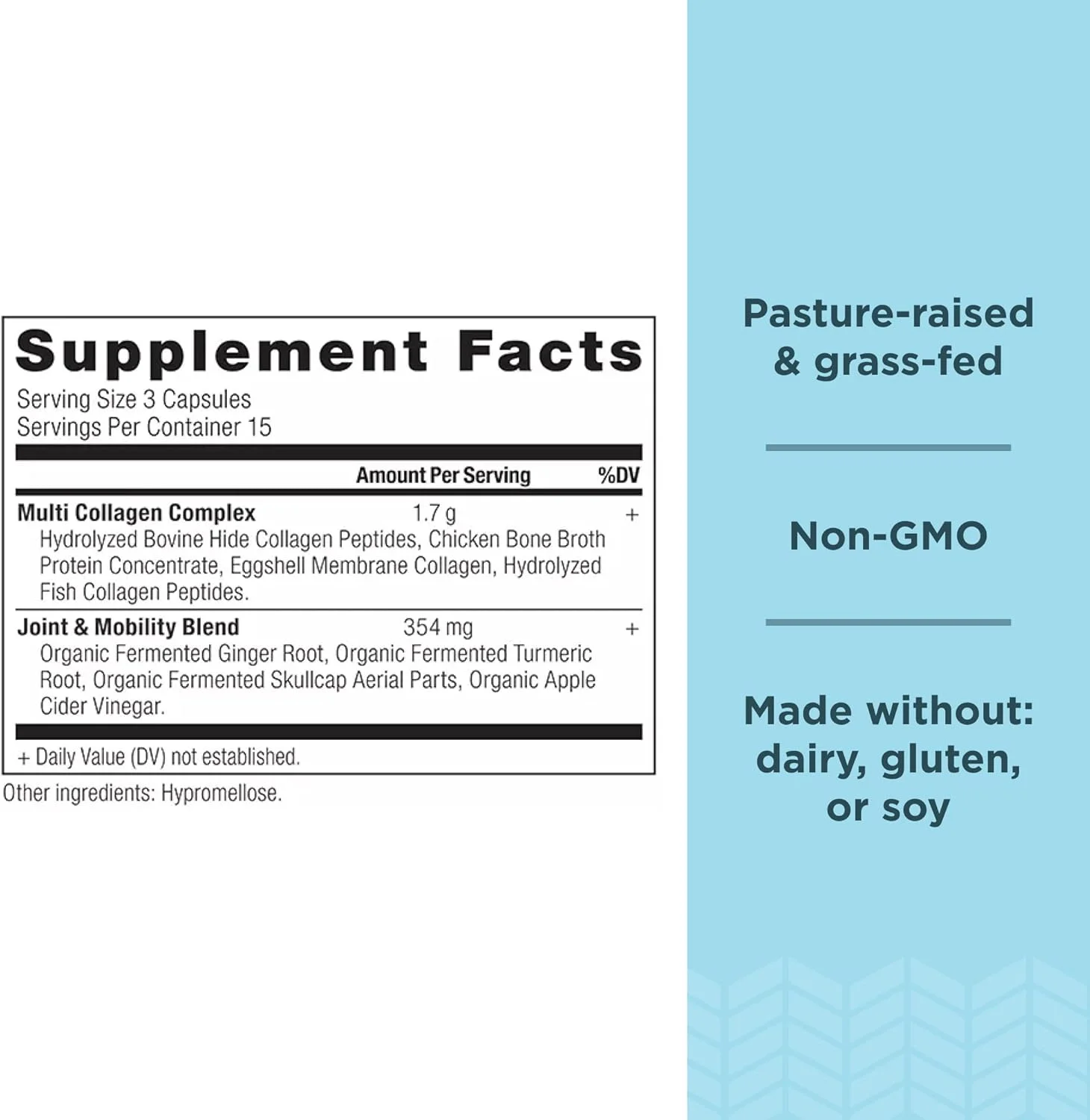 کپسول های کلاژن Ancient Nutrition برای پشتیبانی از مفاصل، کپسول های کلاژن چندگانه، 45 عدد، مفاصل و تحرک - پشتیبانی از مفاصل، پوست و ناخن، Re-1