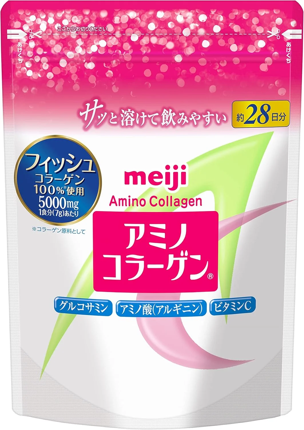 آمینواسید کلاژن Meiji Amino Collagen Refill (تامین 30 روزه)