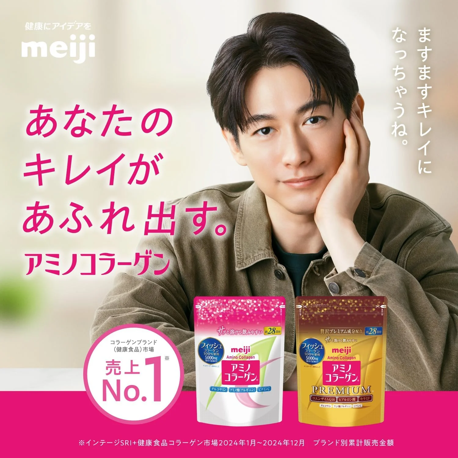 آمینواسید کلاژن Meiji Amino Collagen Refill (تامین 30 روزه) آمینواسید کلاژن Meiji Amino Collagen Refill (تامین 30 روزه)