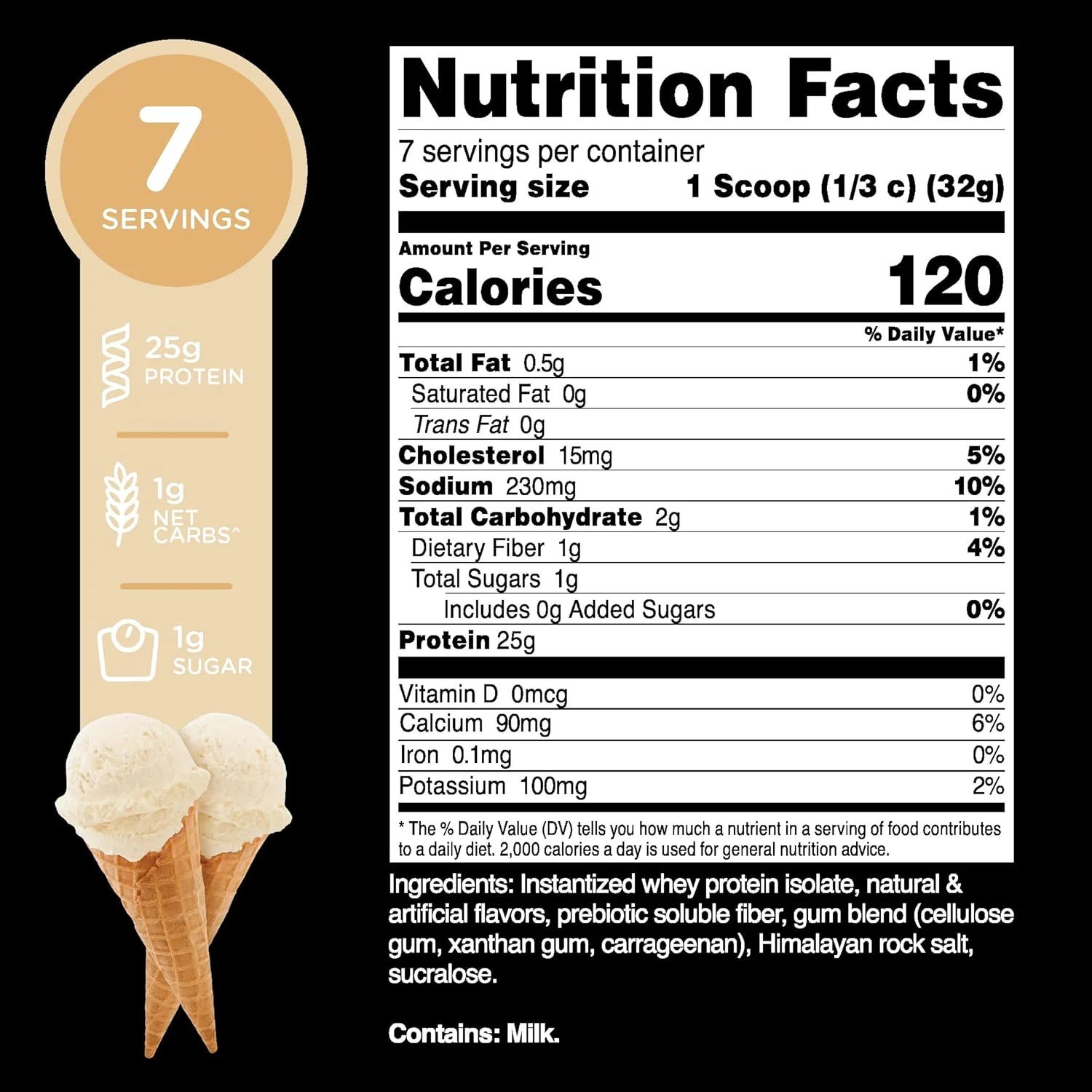 پروتئین وی ایزوله (WPI) ترنسفورم اچ کیو با طعم وانیل، 7 سروینگ - پودر پروتئین عملکردی پروتئین وی ایزوله (WPI) ترنسفورم اچ کیو با طعم وانیل، 7 سروینگ - پودر پروتئین عملکردی