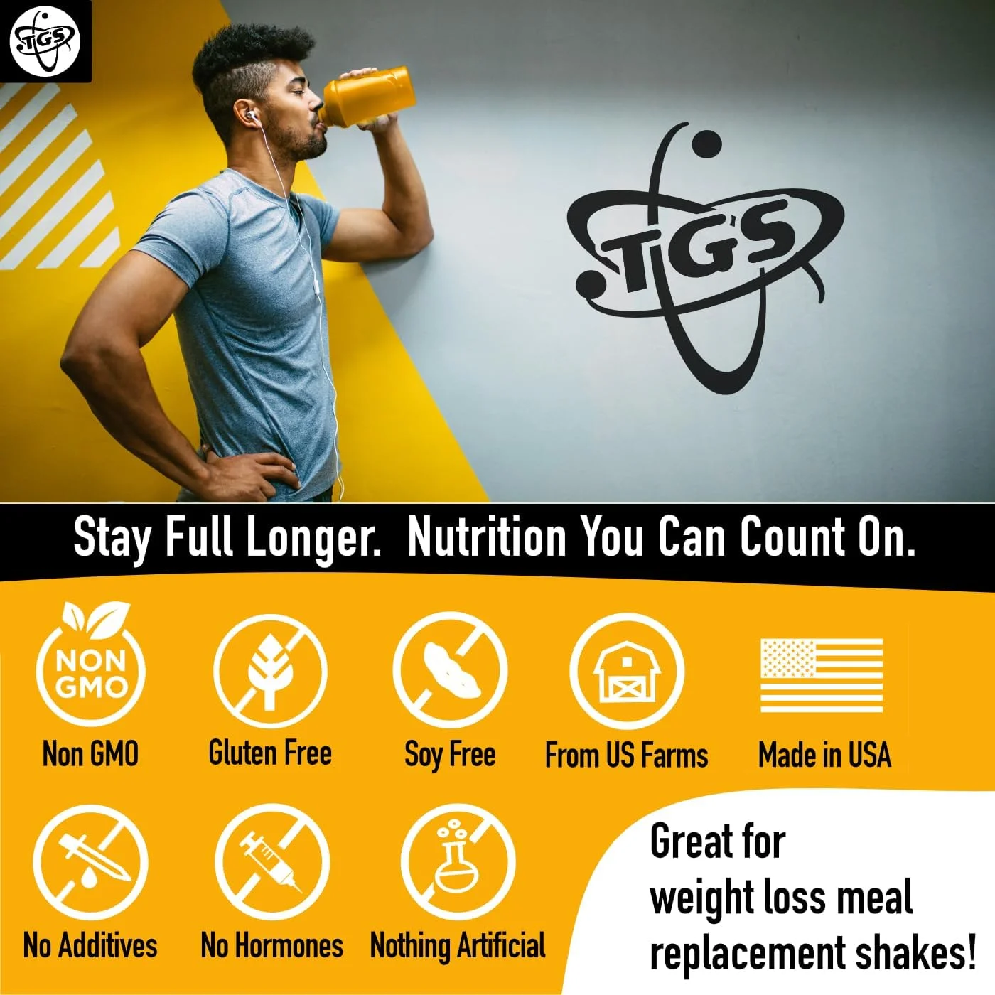 پودر پروتئین وی 100% طبیعی TGS - بدون طعم، دناتوره نشده، بدون شیرین کننده - کم کربوهیدرات، بدون سویا، بدون GMO (907 گرم) پودر پروتئین وی 100% طبیعی TGS - بدون طعم، دناتوره نشده، بدون شیرین کننده - کم کربوهیدرات، بدون سویا، بدون GMO (907 گرم)