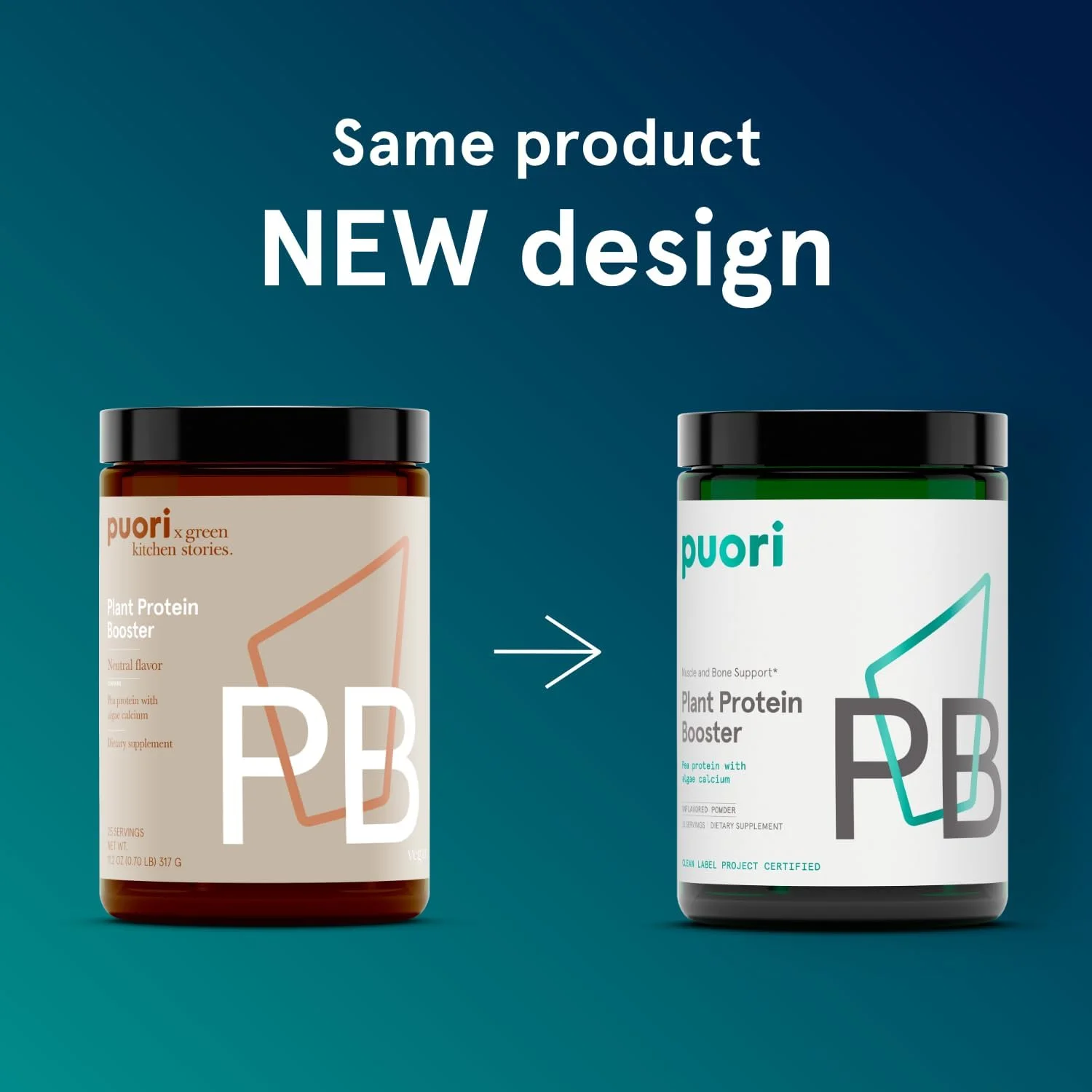 پودر تقویت کننده پروتئین گیاهی وگان Puori - 25 سروینگ - پروتئین نخود فرنگی با طعم خنثی به همراه کلسیم جلبک برای اسیدهای آمینه ضروری - بدون لبنیات، گیاهی، غیر GMO پودر تقویت کننده پروتئین گیاهی وگان Puori - 25 سروینگ - پروتئین نخود فرنگی با طعم خنثی به همراه کلسیم جلبک برای اسیدهای آمینه ضروری - بدون لبنیات، گیاهی، غیر GMO