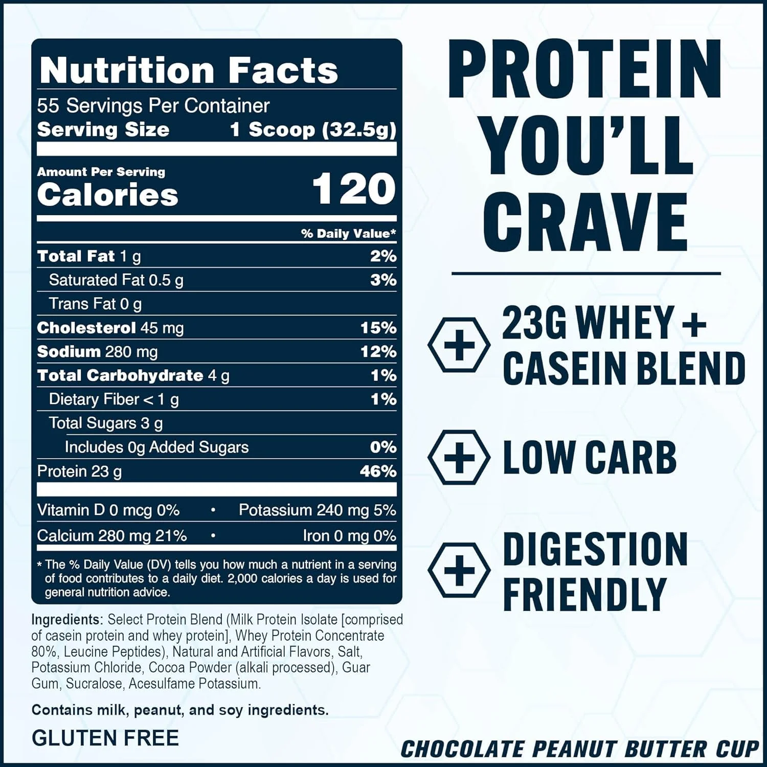 PEScience - Select Protein - مکمل پودر پروتئین وی و کازئین - 55 سروینگ (شکلات کره بادام زمینی) PEScience - Select Protein - مکمل پودر پروتئین وی و کازئین - 55 سروینگ (شکلات کره بادام زمینی)