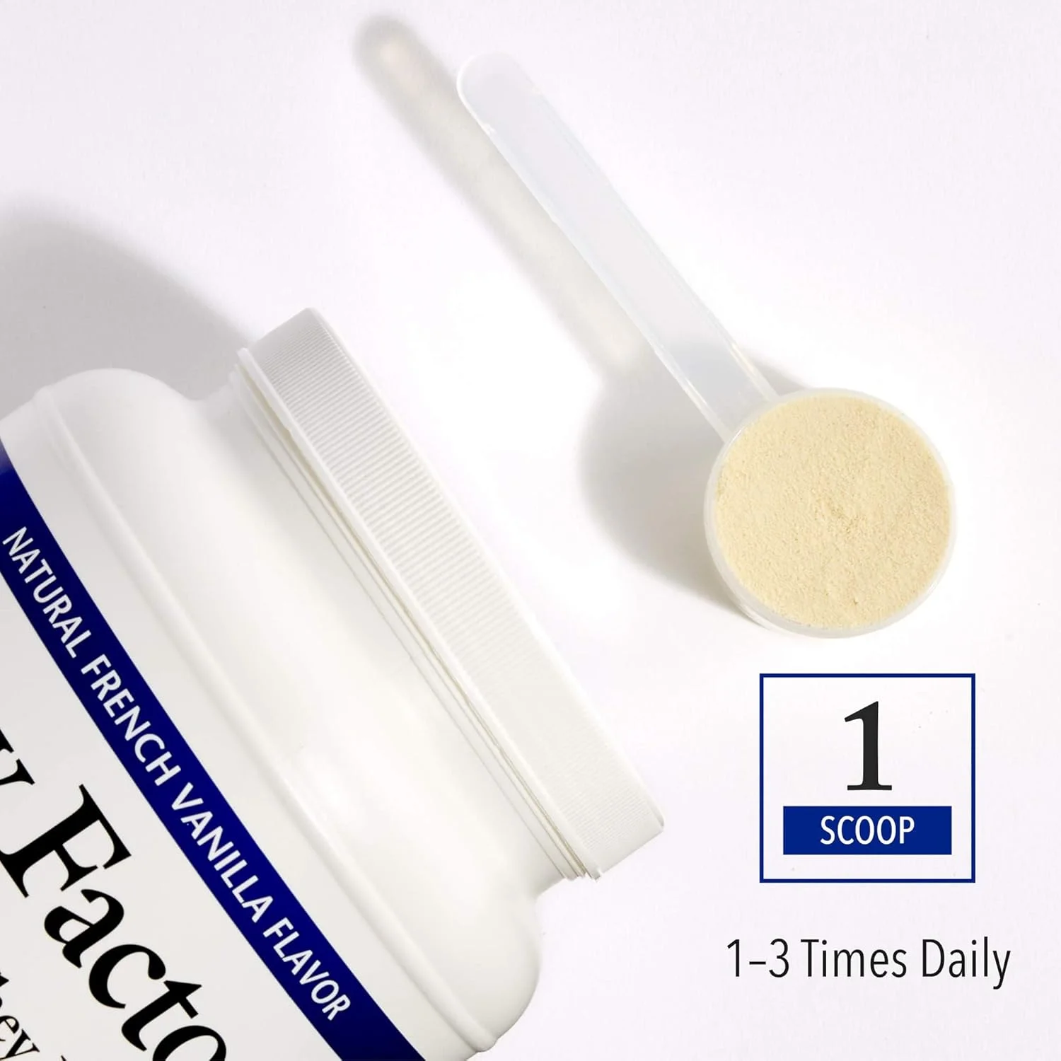 پروتئین وی Natural Factors با طعم وانیل فرانسوی (907 گرم) 72459 پروتئین وی Natural Factors با طعم وانیل فرانسوی (907 گرم) 72459