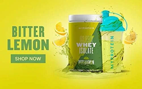 پروتئین وی ایزوله شفاف Myprotein با طعم لیمو تلخ، 500 گرم