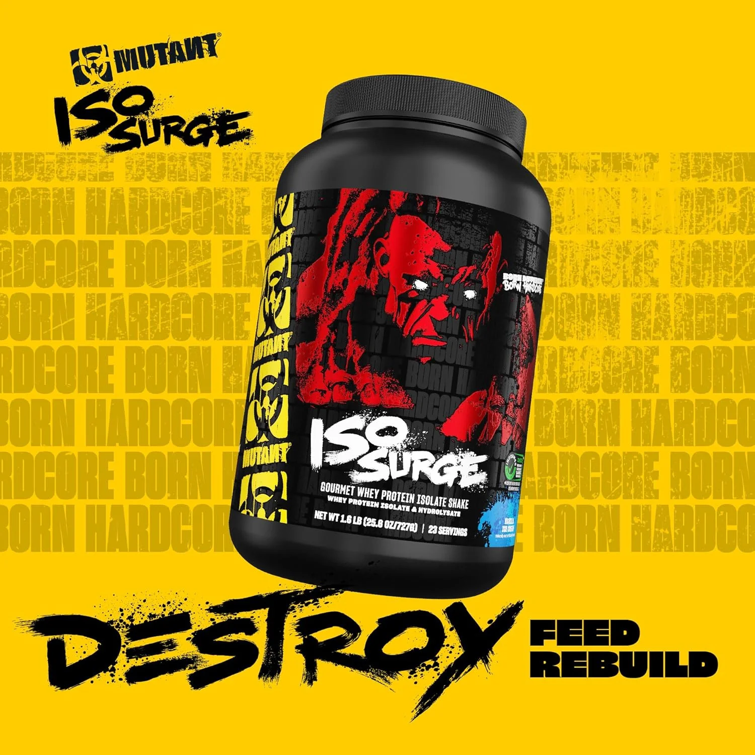 پودر پروتئین وی ایزوله Mutant ISO Surge، با عملکرد سریع به ریکاوری، عضله سازی، افزایش حجم و قدرت کمک می کند، 1.6 پوند - Big Orange Dreamsicle پودر پروتئین وی ایزوله Mutant ISO Surge، با عملکرد سریع به ریکاوری، عضله سازی، افزایش حجم و قدرت کمک می کند، 1.6 پوند - Big Orange Dreamsicle