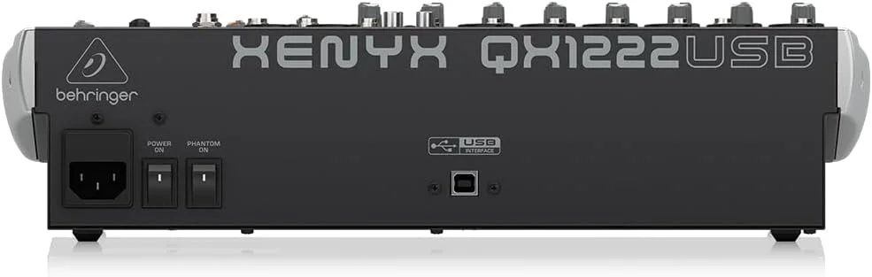 میکسر صدای 22 کانال USB بهرینگر XENYX QX1222USB میکسر صدای 22 کانال USB بهرینگر XENYX QX1222USB