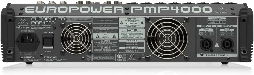 بهringer PMP4000 بهringer PMP4000