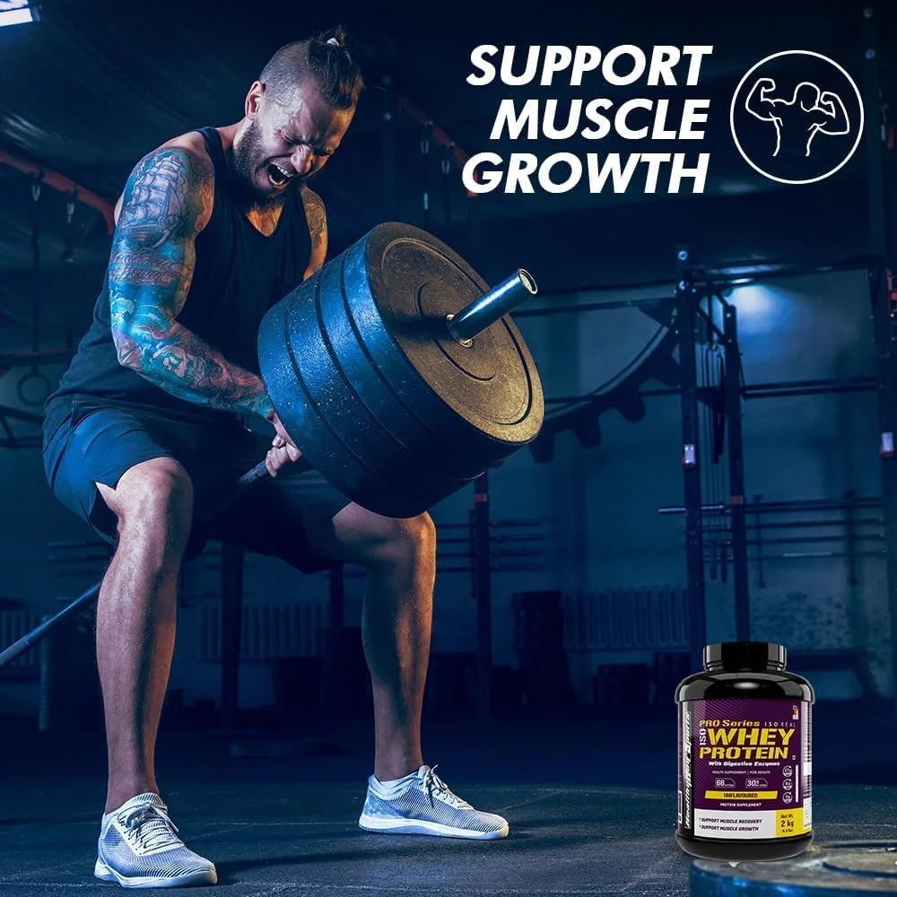 پروتئین وی ایزوله HealthyHey Sports - Isoreal - تولید شده در آمریکا - 90% پروتئین - بدون طعم - بسته 2 کیلوگرمی پروتئین وی ایزوله HealthyHey Sports - Isoreal - تولید شده در آمریکا - 90% پروتئین - بدون طعم - بسته 2 کیلوگرمی