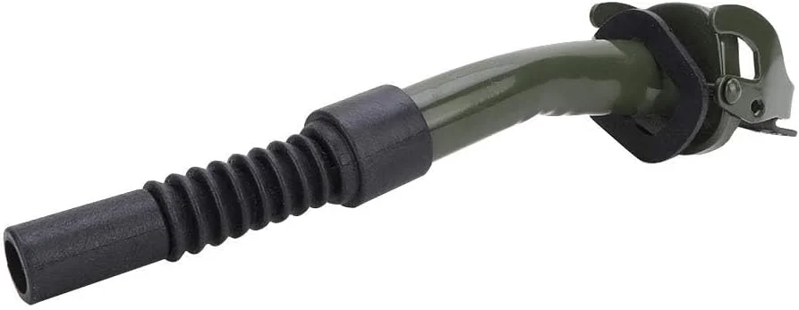 نازل قیفی باک بنزین فروشگاه THE WHITE SHOP، نازل روغن ریز فولادی انعطاف پذیر قابل حمل (سایز: 38 سانتی متر)