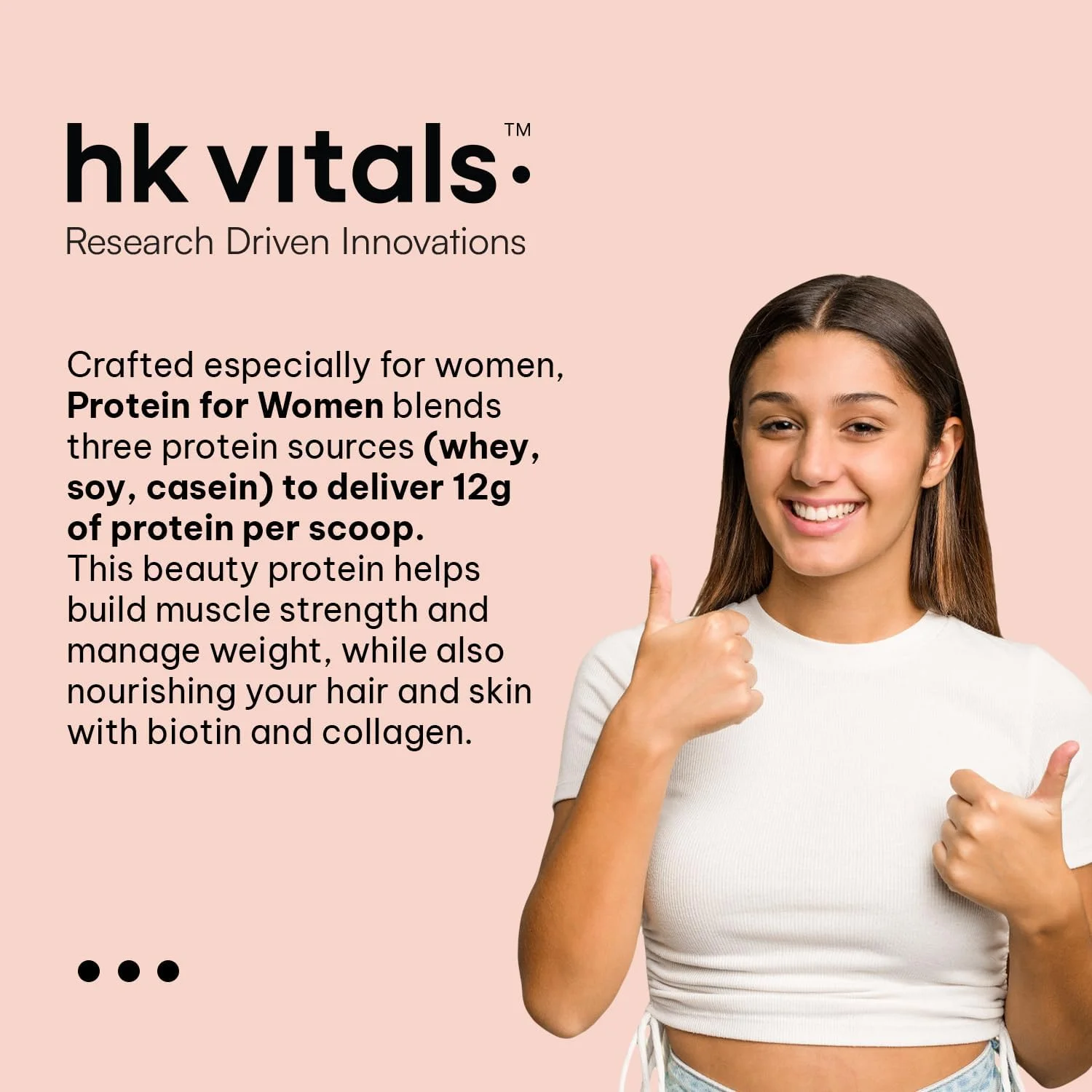 HealthKart HK Vitals ProteinUp Women، پروتئین سویا و وی برای قدرت، کلاژن برای درخشندگی پوست، ویتامین C، E و بیوتین برای رشد مو، گارسینیا برای مدیریت وزن (شکلاتی، 400 گرم / 0.88 پوند) HealthKart HK Vitals ProteinUp Women، پروتئین سویا و وی برای قدرت، کلاژن برای درخشندگی پوست، ویتامین C، E و بیوتین برای رشد مو، گارسینیا برای مدیریت وزن (شکلاتی، 400 گرم / 0.88 پوند)