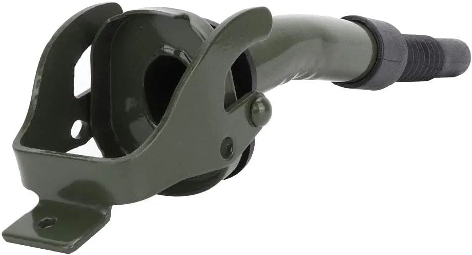 نازل قیفی باک بنزین فروشگاه THE WHITE SHOP، نازل روغن ریز فولادی انعطاف پذیر قابل حمل (سایز: 38 سانتی متر)