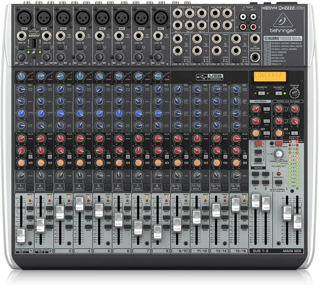 میکسر Behringer Xenyx Qx2222Usb