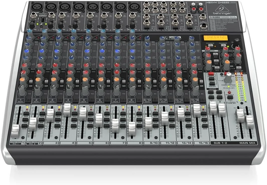 میکسر Behringer Xenyx Qx2222Usb میکسر Behringer Xenyx Qx2222Usb