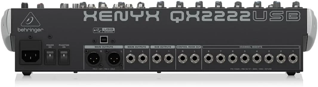 میکسر Behringer Xenyx Qx2222Usb میکسر Behringer Xenyx Qx2222Usb