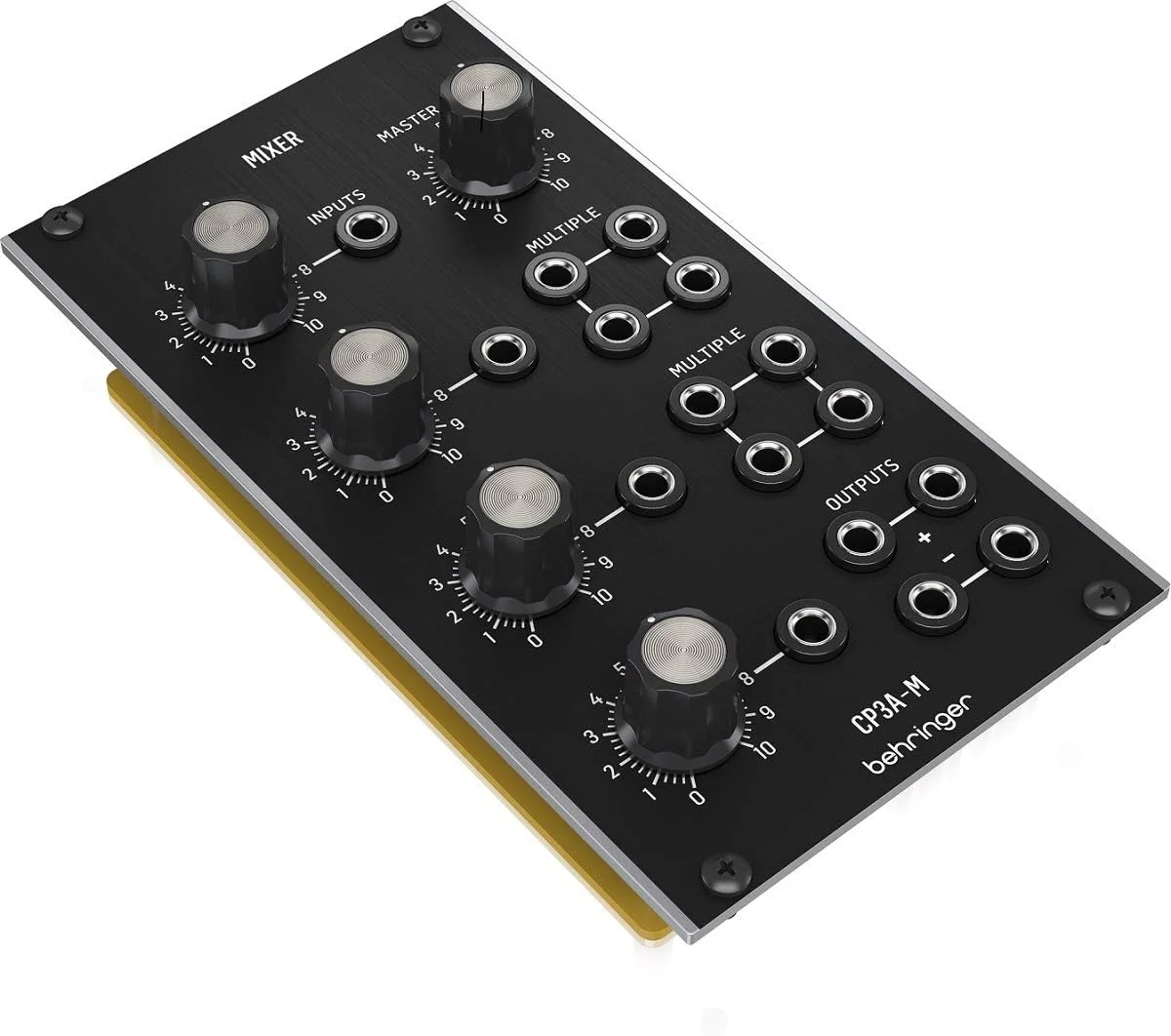 بهringer CP3A-M MIXER میکسر آنالوگ/ماژول کاربردی افسانه ای برای Eurorack، مشکی